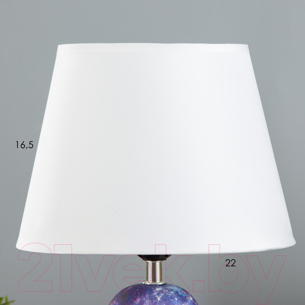 Изображение товара Прикроватная лампа Risalux Косетт 9947763 (фиолетовый)