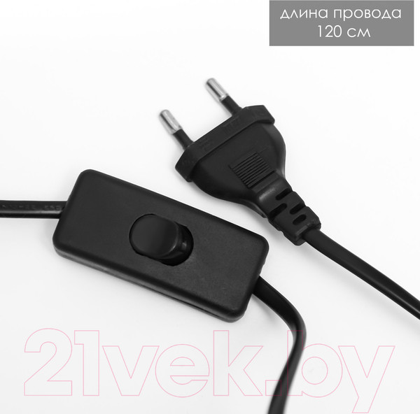 Изображение товара Прикроватная лампа Risalux Косетт 9947763 (фиолетовый)