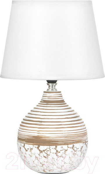 Изображение товара Прикроватная лампа Risalux Иллирия 9947726 (белый/кофейный)