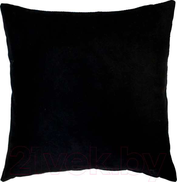 Изображение товара Наволочка декоративная MATEX Alcantara / 38-214 (черный)