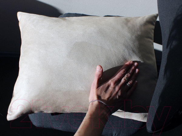 Изображение товара Наволочка декоративная MATEX Alcantara / 38-221 (бежевый)