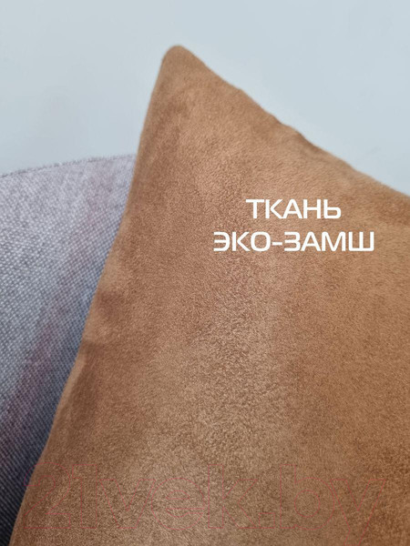 Изображение товара Наволочка декоративная MATEX Alcantara / 38-276 (коричневый)