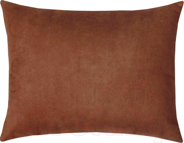 Изображение товара Наволочка декоративная MATEX Alcantara / 61-878 (темно-коричневый)
