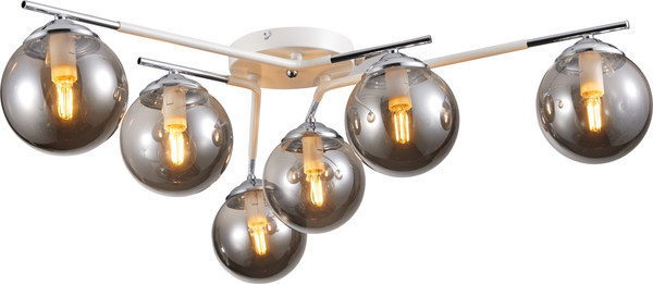 Изображение товара Потолочный светильник Mirastyle MD-8132/6 WH+CR