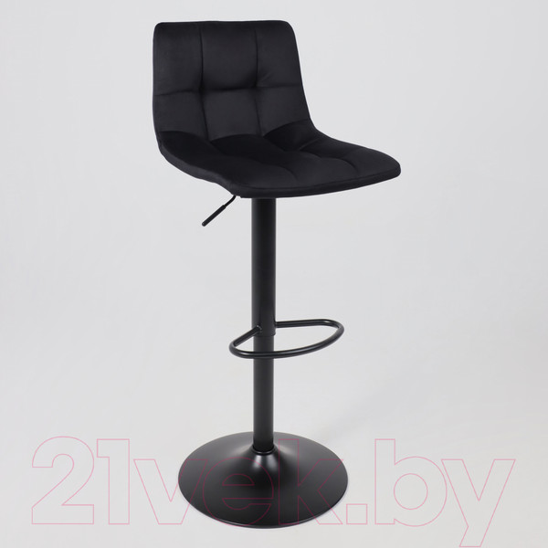 Изображение товара Стул барный AksHome Рой GB (Seven 035 черный велюр/черный)