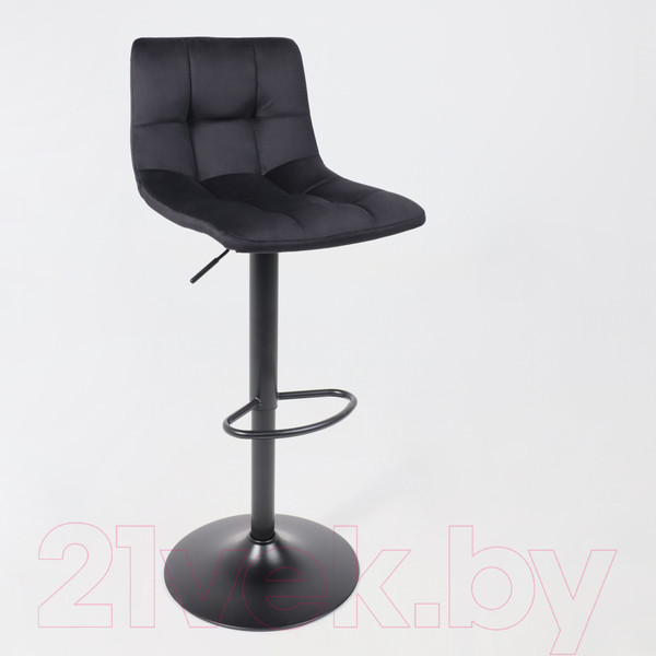 Изображение товара Стул барный AksHome Рой GB (Seven 035 черный велюр/черный)