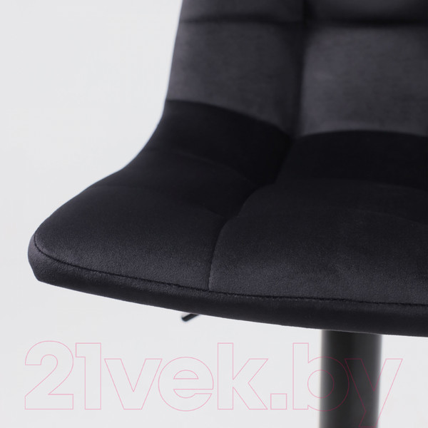 Изображение товара Стул барный AksHome Рой GB (Seven 035 черный велюр/черный)