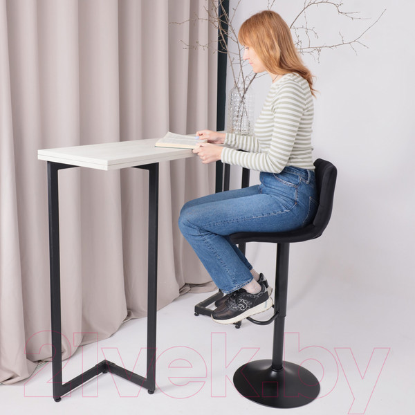 Изображение товара Стул барный AksHome Рой GB (Seven 035 черный велюр/черный)