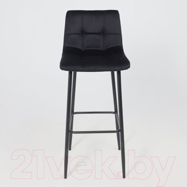 Изображение товара Стул барный AksHome Рой B (Seven 035 черный велюр/черный)
