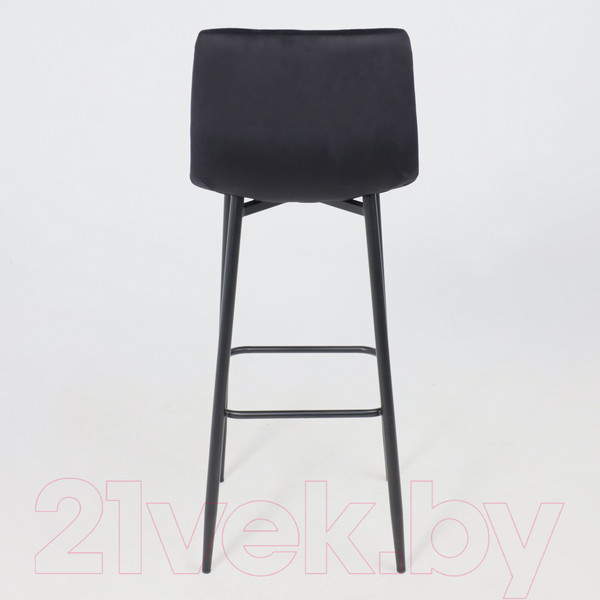 Изображение товара Стул барный AksHome Рой B (Seven 035 черный велюр/черный)