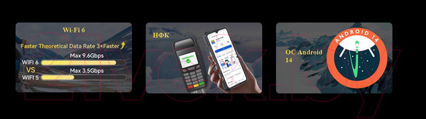Изображение товара Смартфон Cubot King Kong X 16GB/256GB (черный)