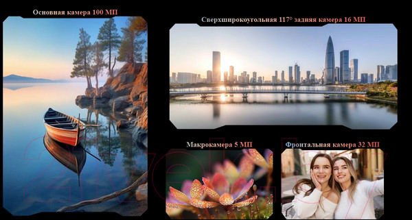 Изображение товара Смартфон Cubot X90 16GB/256GB (черный)