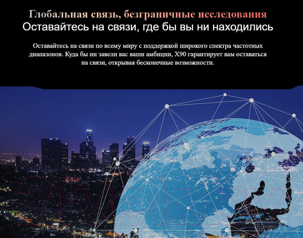 Изображение товара Смартфон Cubot X90 16GB/256GB (черный)