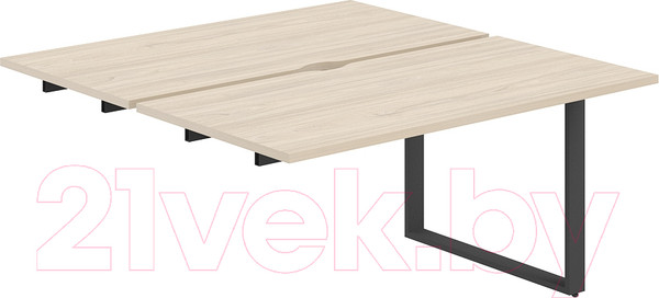 Изображение товара Комплект столов модульных Norden 320x143.8x75 / AG.126.AR.V.72.AN (антрацит/акация равелло)