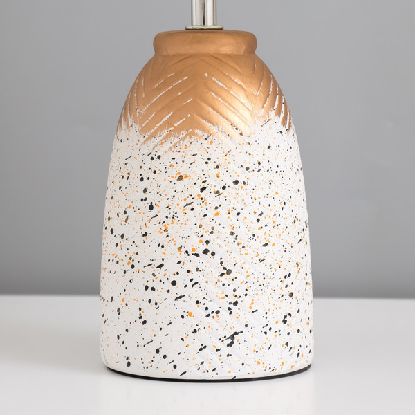 Изображение товара Прикроватная лампа Risalux Киу 10471006 (белый/золото)