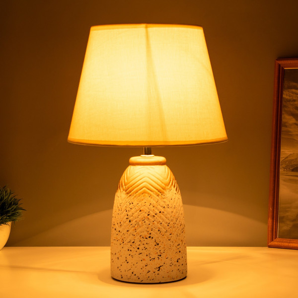 Изображение товара Прикроватная лампа Risalux Киу 10471006 (белый/золото)