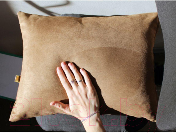 Изображение товара Подушка декоративная MATEX Alcantara / 31-970 (коричневый)