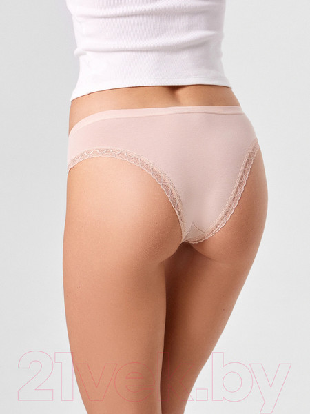 Изображение товара Комплект женских трусов Mark Formelle 412281-3 (р.94, персиковый румянец)