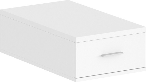 Изображение товара Тумба Norden Подвесная с 1 ящиком / SG.531.WH.WH (белый/белый)