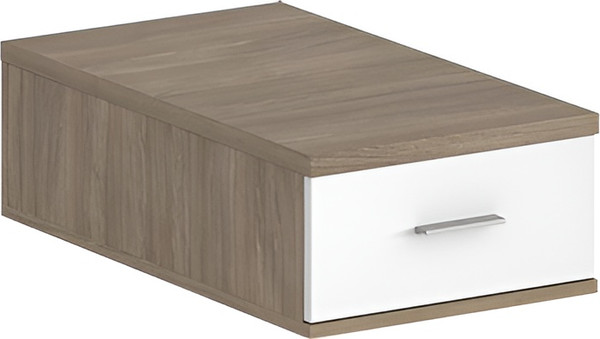 Изображение товара Тумба Norden Подвесная с 1 ящиком / SG.531.OD.WH (дуб темный/белый)