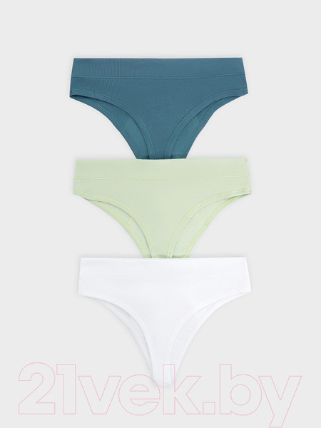 Изображение товара Комплект женских трусов Mark Formelle 412492-3 (р.102, лимонный)