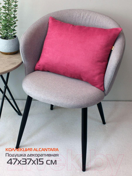 Изображение товара Подушка декоративная MATEX Alcantara / 31-987 (розовый)