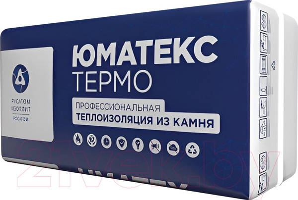 Изображение товара Минеральная вата Umatex Termo Light 100x600x1200мм (5.76м.кв)