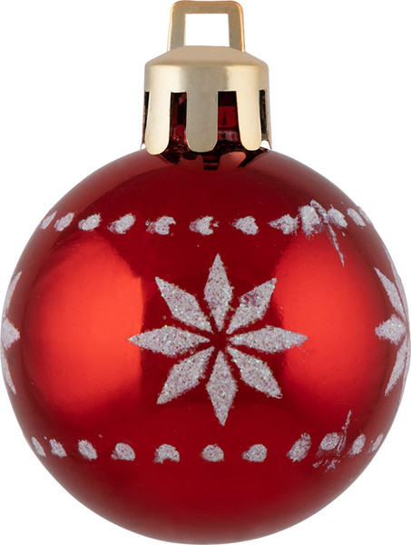 Изображение товара Набор шаров новогодних Волшебная страна Зимняя рябина / 108569 (36шт)