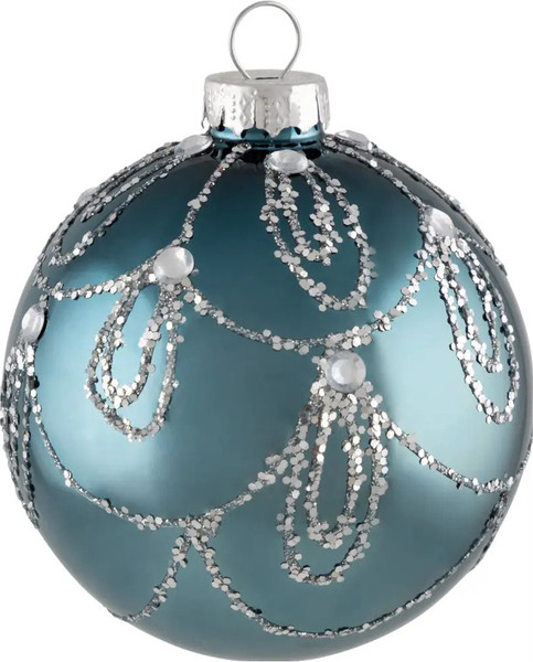 Изображение товара Шар новогодний Волшебная страна Ожерелье SYBLQA-0523164 / 106382 (изумрудный)