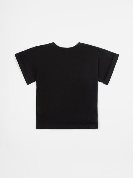 Изображение товара Футболка для малышей Amarobaby Bear / AB-OD24-B33/09-98 (черный, р.98)