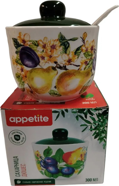 Изображение товара Сахарница Appetite Дюшес ZFC045-8
