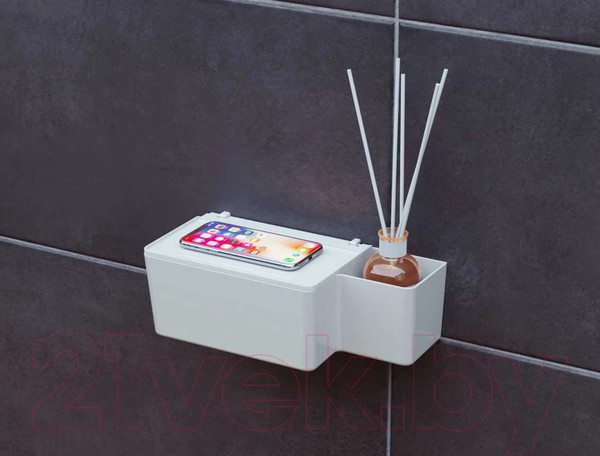 Изображение товара Держатель для туалетной бумаги Berossi Glomma АС 94001000 (снежно-белый)