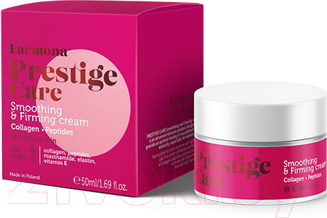 Изображение товара Крем для лица Farmona Prestige Care Коллаген и Пептиды Укрепл. и выравнив. день/ночь (50мл)