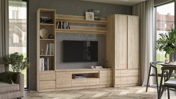 Изображение товара Стенка Евва Турин №1 (дуб сонома)