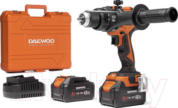 Изображение товара Аккумуляторная дрель-шуруповерт Daewoo Power DAA 6521Li SET