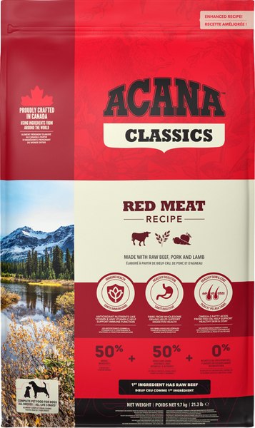 Изображение товара Сухой корм для собак Acana Red Meat с говядиной (14.5кг)