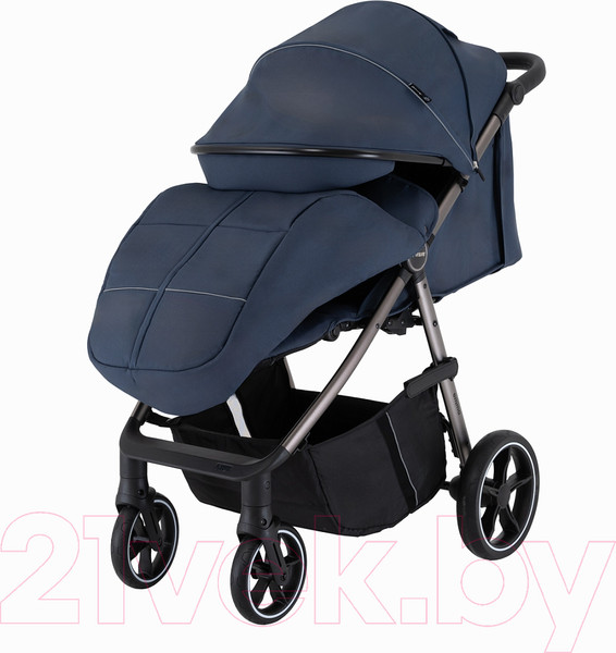 Изображение товара Детская прогулочная коляска Pituso Emma / ET6 (темно-синий)