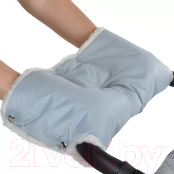 Изображение товара Муфта для коляски Карапуз Серебро Люкс / 4074