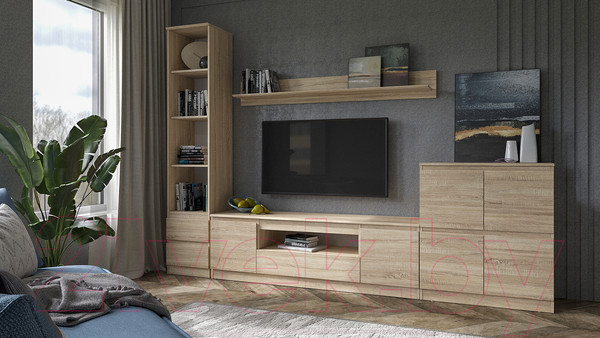 Изображение товара Стенка Евва Турин №3 (дуб сонома)