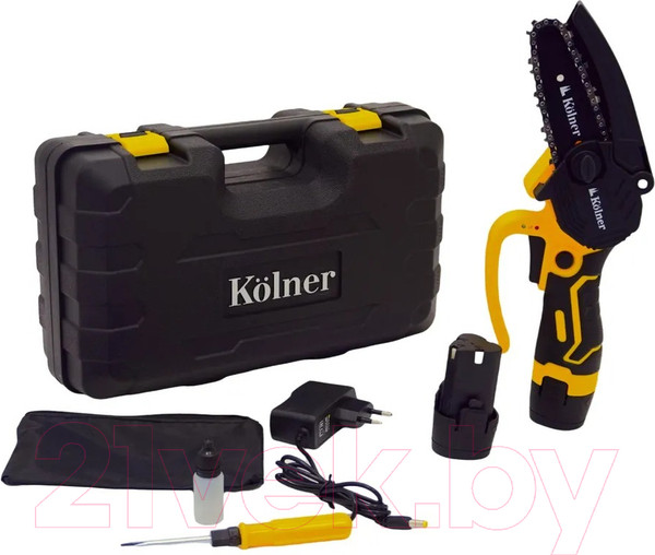 Изображение товара Пила цепная аккумуляторная Kolner KCCS 10/12C