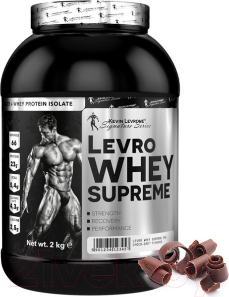 Изображение товара Протеин Kevin Levrone Whey Supreme (2кг, шоколад)