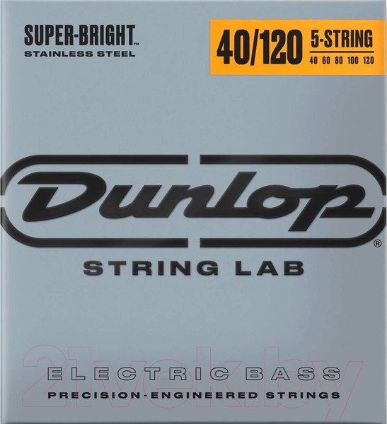 Изображение товара Струны для бас-гитары Dunlop Manufacturing DBSBS40120 40-120