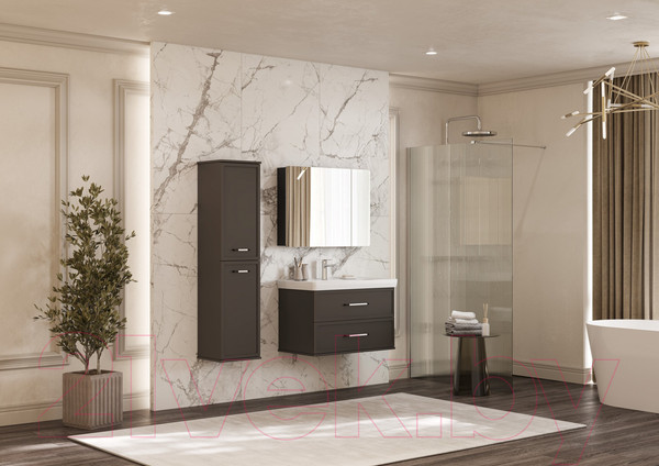 Изображение товара Шкаф-пенал для ванной Акватон Нео Классика (1A284603NCR30)