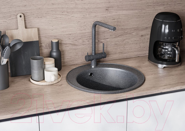 Изображение товара Мойка кухонная Акватон Шелли 50 (1A734732SS210)