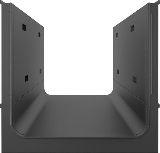 Изображение товара Лоток водоотводный Ecoteck 300.339 h346 / ДИ 21005000 (черный)