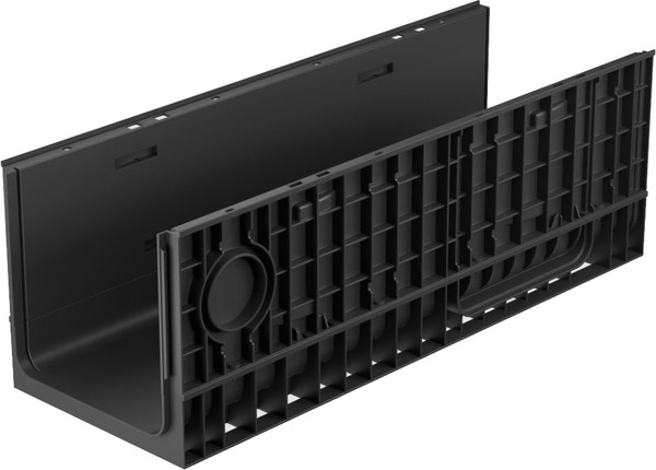 Изображение товара Лоток водоотводный Ecoteck 300.339 h346 / ДИ 21005000 (черный)