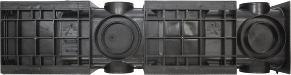 Изображение товара Лоток водоотводный Ecoteck 200.210 h214 / ДИ 18805000 (с решеткой)