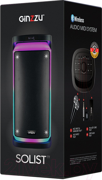 Изображение товара Портативная колонка Ginzzu GM-226