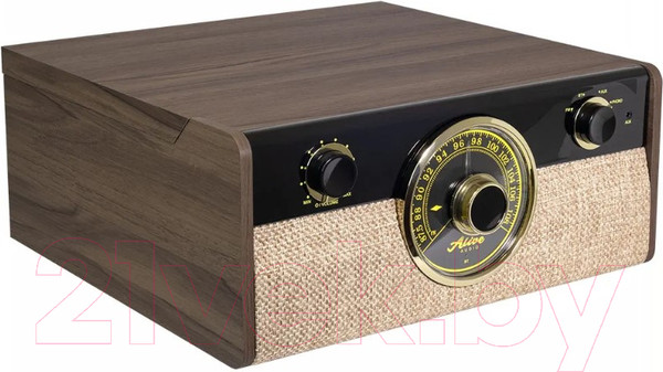 Изображение товара Проигрыватель виниловых пластинок Alive Audio Fusion Dark Wood c Bluetooth и FM-радио / FSN-01-DW