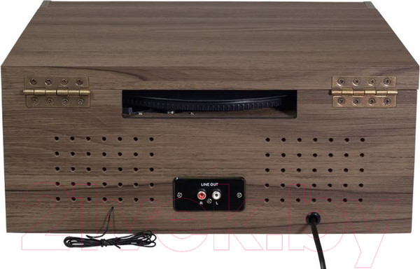Изображение товара Проигрыватель виниловых пластинок Alive Audio Fusion Dark Wood c Bluetooth и FM-радио / FSN-01-DW